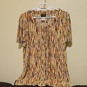Just My Size Multicolor Short Sleeve Tee